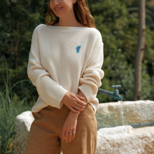 Load image into Gallery viewer, Jenni Kayne Exclusive Keep Tahoe Blue Boatneck Sweater